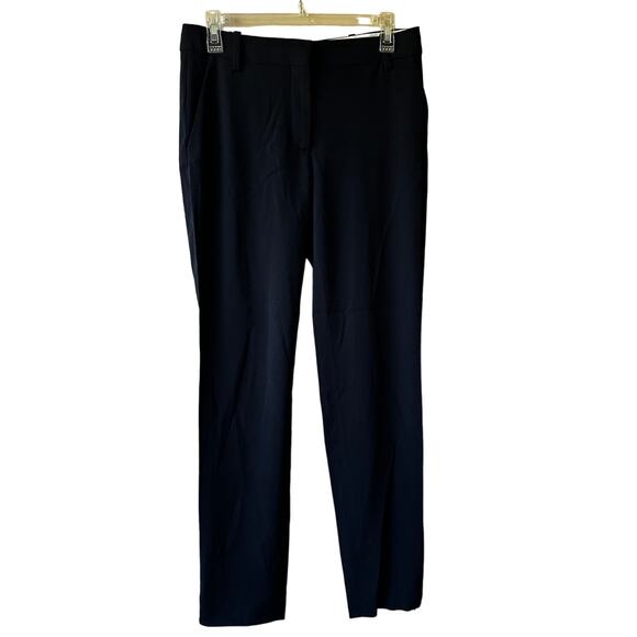 Altuzarra Trouser Pants Crepe Zip Detail Black France 38 US 6 Quiet Luxury Work - Picture 1 of 12